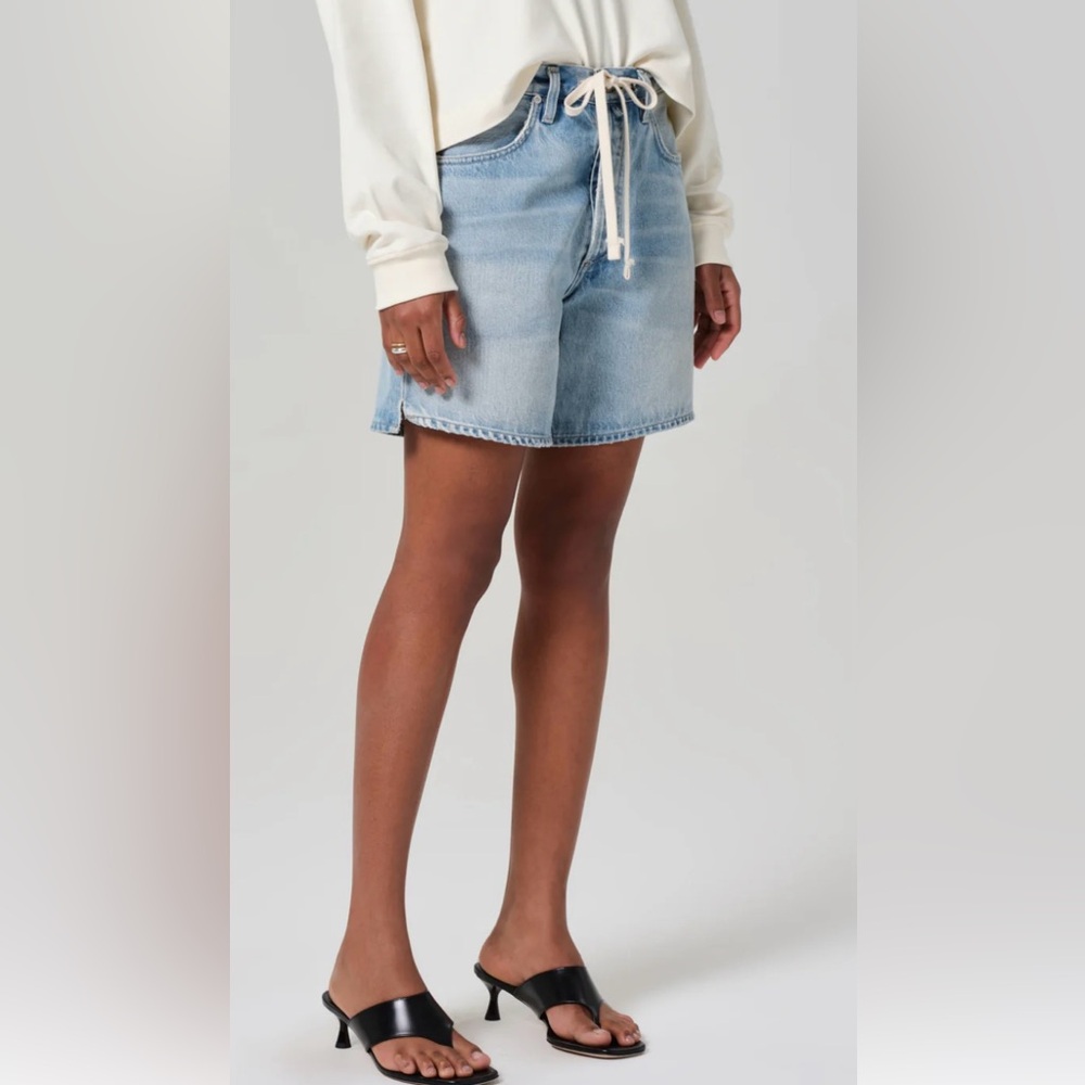 Citizens of humanity Brynn drawstring short in jesamyn size 30 - Picture 3 of 11